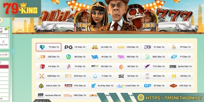 Sảnh nổ hũ sẵn lòng phục vụ cho anh em tại 79KING