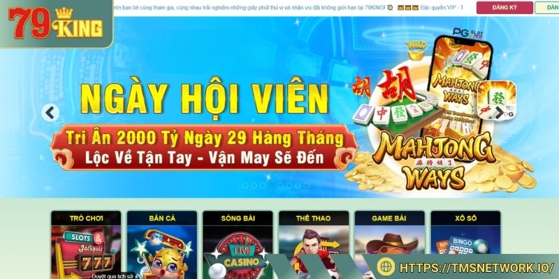 Tham gia 79KING để tha hồ nhận được quà khủng đầy túi